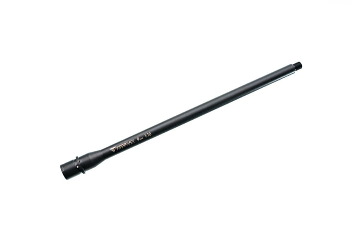 16" 9mm Nitride Lightweight Barrel 1/2 - 28